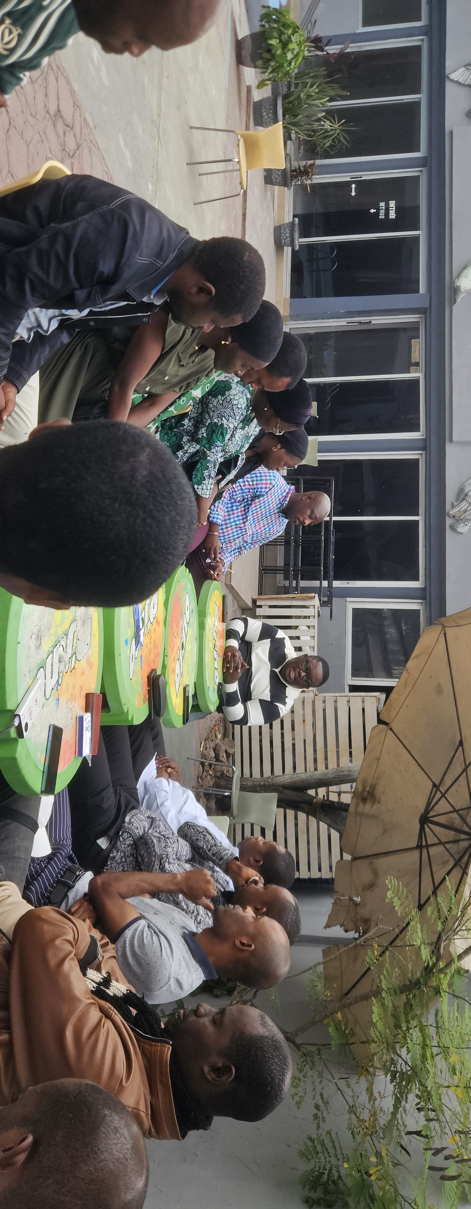 Echange avec les Présidents communaux kimbanguistes au siège national du parti, dans la commune de la Gombe