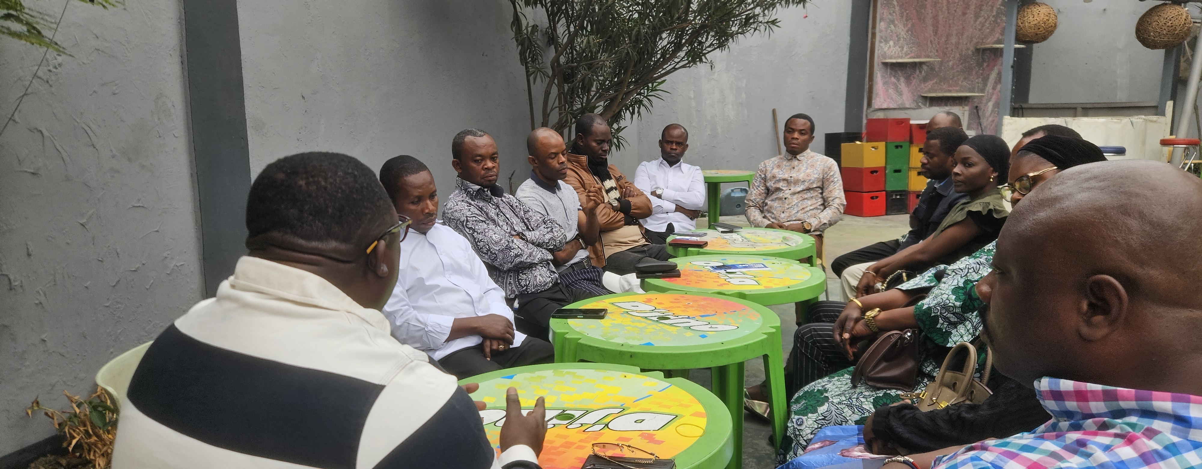Echange avec les Présidents communaux kimbanguistes au siège national du parti, dans la commune de la Gombe - photo 5